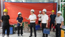 加速推进 |pg电子官网领导到基建项目工地督导